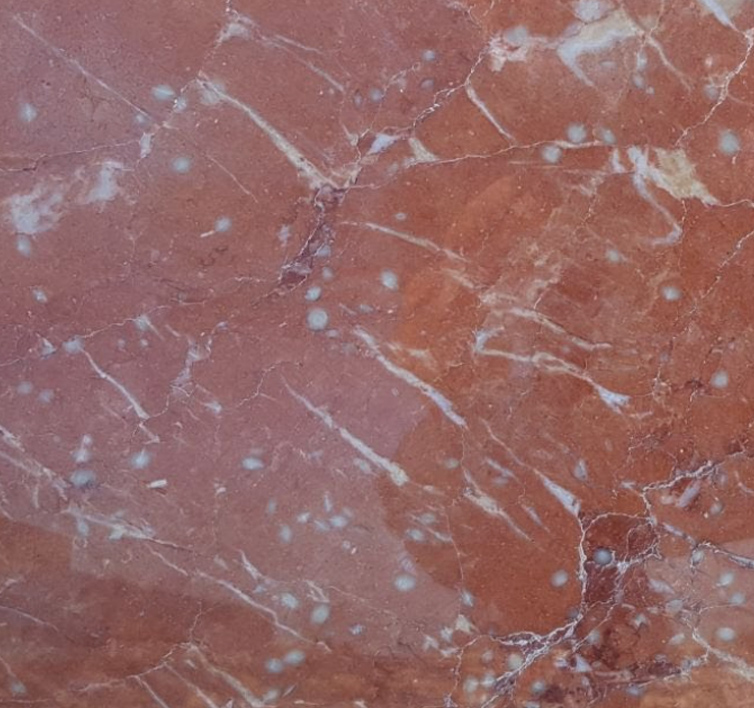 Rosso decorative limestone sample